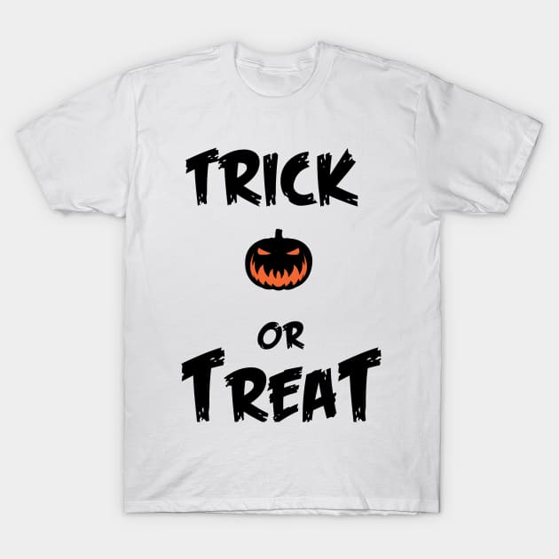 Trick or Treat halloween T-Shirt by barwarrior